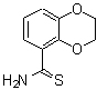 CAS 登录号：690632-23-6， 2,3-二氢-1,4-苯并二氧杂环己烷-5-硫代甲酰胺