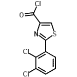 CAS#: 690632-74-7, 2-(2,3-Dichlorophenyl)-1,3-thiazole-4-carbonyl chloride