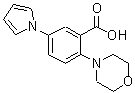 CAS 登录号：690632-76-9， 2-(4-吗啉基)-5-(1H-吡咯-1-基)苯甲酸