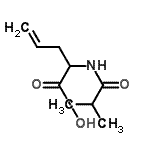 CAS 登录号：690684-46-9， 2-(异丁酰基氨基)-4-戊烯酸