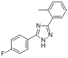 CAS 登录号：69095-78-9， 5-(4-氟苯基)-3-(邻甲苯基)-1H-1,2,4-三唑