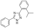 CAS 登录号：69095-86-9， 3-(O-枯烯基)-5-苯基-1H-1,2,4-三唑