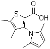 CAS#: 690990-60-4, 3-(2,5-Dimethyl-1H-pyrrol-1-yl)-4,5-dimethyl-2-thiophenecarboxylic acid