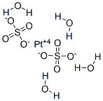 CAS 登录号：69102-79-0， 硫酸铂四水合物
