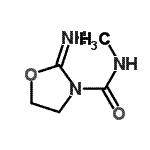 CAS#: 69163-70-8, 2-Imino-N-methyl-1,3-oxazolidine-3-carboxamide