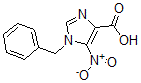 CAS 登录号：69195-96-6， 5-硝基-1-(苯基甲基)-1H-咪唑-4-羧酸