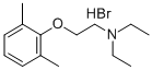 CAS 登录号：69226-82-0， 2-(2,6-二甲基苯氧基)-三乙基胺氢溴酸盐