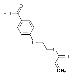 CAS#: 69260-38-4, 4-[2-(Acryloyloxy)ethoxy]benzoic acid