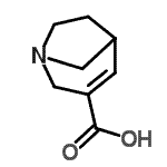 CAS#: 692724-31-5, 1-Azabicyclo[3.2.1]oct-3-ene-3-carboxylic acid