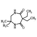 CAS#: 69315-93-1, 6,6-Diethyl-2,2-dimethyl-1,4-diazepane-5,7-dione