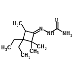 CAS#: 693226-60-7, (2Z)-2-(3,3-Diethyl-2,2,4-trimethylcyclobutylidene)hydrazinecarboxamide
