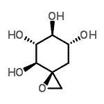 CAS 登录号：693245-36-2， (3S,4S,5R,6S,7R)-1-氧杂螺[2.5]辛烷-4,5,6,7-四醇