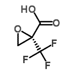 CAS 登录号：693287-31-9， (2R)-2-(三氟甲基)-2-环氧乙烷羧酸
