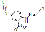 CAS 登录号：69356-50-9， 2-[2-(4-叠氮基-2-硝基苯基)亚肼基]-乙腈