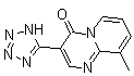CAS 登录号：69372-19-6， 9-甲基-3-(2H-四唑-5-基)-4H-吡啶并[1,2-a]嘧啶-4-酮