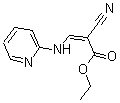 CAS 登录号：69372-23-2， 2-氰基-3-(2-吡啶基氨基)-2-丙烯酸乙酯