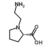 CAS 登录号：693764-52-2， 1-(2-氨基乙基)-L-脯氨酸