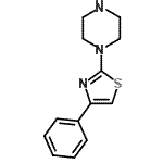 CAS#: 69389-14-6, 1-(4-Phenyl-1,3-thiazol-2-yl)piperazine
