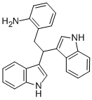 CAS 登录号：6941-73-7， 2-[2,2-二-(1H-吲哚-3-基)-乙基]-苯胺