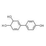 CAS#: 69432-59-3, 4-(4-Hydroxyphenyl)-3,5-cyclohexadiene-1,2-diol