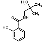 CAS 登录号：694450-22-1， N-(2,2-二甲基丙基)-2-羟基苯甲酰胺