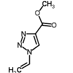 CAS#: 69463-20-3, Methyl 1-vinyl-1H-1,2,3-triazole-4-carboxylate
