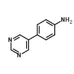 CAS#: 69491-60-7, 4-(5-Pyrimidinyl)aniline