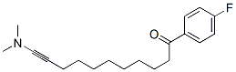 CAS 登录号：69494-05-9， 1-(4-氟苯基)-11-(二甲基氨基)-10-十一碳炔-1-酮