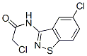 CAS#: 69504-45-6, 2-Chloro-N-(5-Chloro-1,2-Benzisothiazol-3-Yl)Acetamide
