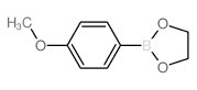 CAS 登录号：69519-11-5， 2-(4-甲氧基苯基)-1,3,2-二氧硼戊环