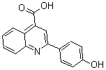 CAS 登录号：6952-34-7， 2-(4-羟基苯基)-4-喹啉羧酸