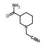 CAS 登录号：695200-27-2， 1-(氰基甲基)-3-哌啶甲酰胺