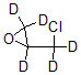 CAS 登录号：69533-54-6， 3-(氯甲基-D2)-环氧乙烷-2,2,3-D3