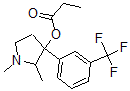 CAS#: 69552-08-5, 1,2-Dimethyl-3-(alpha,alpha,alpha-Trifluoro-m-Tolyl)Pyrrolidin-3-Ol Propionate