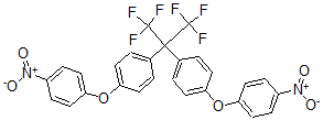CAS 登录号：69563-87-7， 1,1'-[2,2,2-三氟-1-(三氟甲基)乙亚基]二[4-(4-硝基苯氧基)-苯