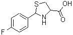 CAS#: 69570-82-7, 2-(4-Fluorophenyl)-1,3-thiazolidine-4-carboxylic acid