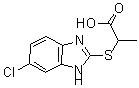 CAS#: 6963-77-5, 2-[(6-Chloro-1H-Benzimidazol-2-Yl)Thio]-Propanoicacid