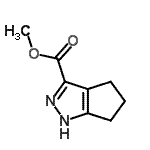 CAS 登录号：69631-56-7， 甲基1,4,5,6-四氢环戊烯并[c]吡唑-3-羧酸酯