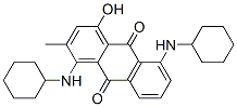 CAS#: 69657-99-4, 1,5-Bis(Cyclohexylamino)-4-Hydroxy-2-Methyl-9,10-Anthracenedione