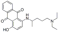 CAS#: 69658-03-3, 1-((4-(Diethylamino)-1-Methylbutyl)Amino)-4-Hydroxy-9,10-Anthracenedione