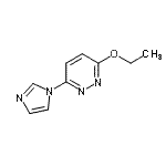 CAS#: 696627-69-7, 3-Ethoxy-6-(1H-imidazol-1-yl)pyridazine