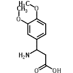 CAS 登录号：696641-73-3， 3-氨基-3-(3,4-二甲氧基苯基)丙酸