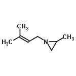 CAS#: 696660-15-8, 2-Methyl-1-(3-methyl-2-buten-1-yl)aziridine
