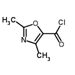 CAS#: 69695-18-7, 2,4-Dimethyl-1,3-oxazole-5-carbonyl chloride