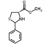 CAS#: 69739-20-4, Methyl (4S)-2-phenyl-1,3-thiazolidine-4-carboxylate