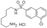 CAS#: 69762-85-2, N-(6-Aminohexyl)-5-Chloro-2-Naphthalenesulfonamide Hydrochloride