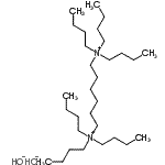CAS 登录号:69762-88-5, N,N,N,N',N',N'-六丁基-1,6-己烷二铵二氢氧化物