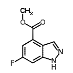CAS#: 697739-05-2, Methyl 6-fluoro-1H-indazole-4-carboxylate