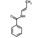 CAS#: 69775-41-3, N-[(1E)-1-Propen-1-yl]benzamide