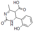 CAS 登录号：69785-28-0， 1,2,5,6-四氢-6-(2-羟基苯基)-4-甲基-2-氧代-5-嘧啶羧酸